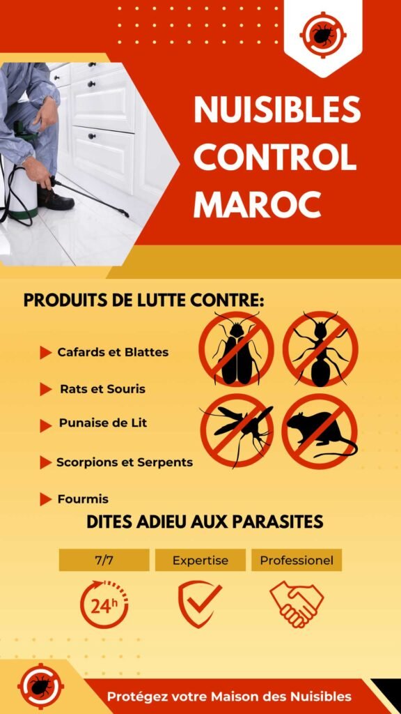 Produits de lutte contre les nuisibles au Maroc